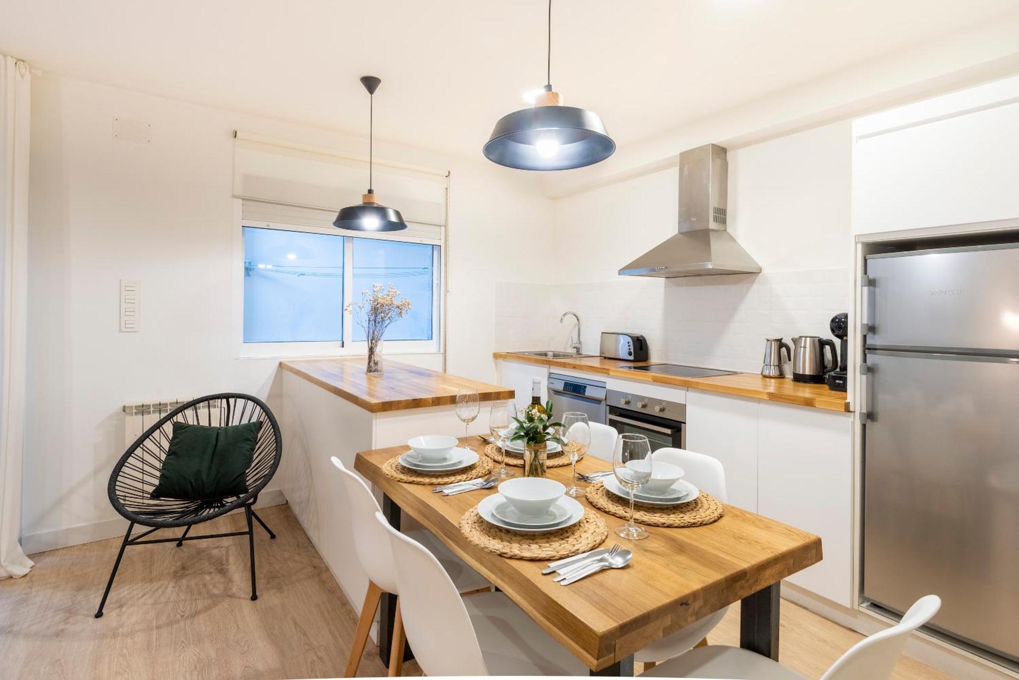 Apartamento A 140 M Playa Canelinas- 2 Habit. 4-6 Pax Sanxenxo Bagian luar foto